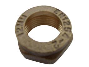 Mutter Prof, 10 mm - mutter, messing