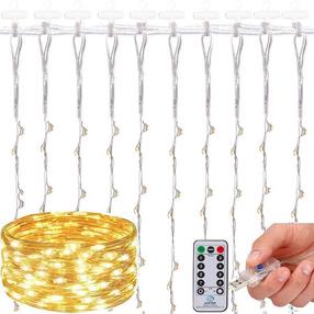 Lempučių girlianda Springos CL4022, 3 m, šiltai balta sp., 300 LED