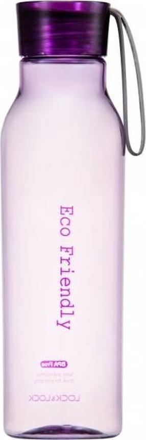 Kokteilių plaktuvas - gertuvė sportui Lock & Lock ECO, violetinė sp., poliesteris, 0.55 l