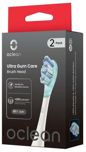 Щётка электрической зубной щётки Oclean Ultra Gum Care, белый цв., 2 шт.