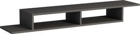 TV staliukas Kalune Design Muson, antracito sp., 29.6 cm x 120 cm x 18.2 cm