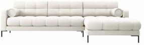 Kampinė sofa Cosmopolitan Design Bali Neve 02, šviesiai smėlinė, dešininė, 185 x 293 cm x 75 cm