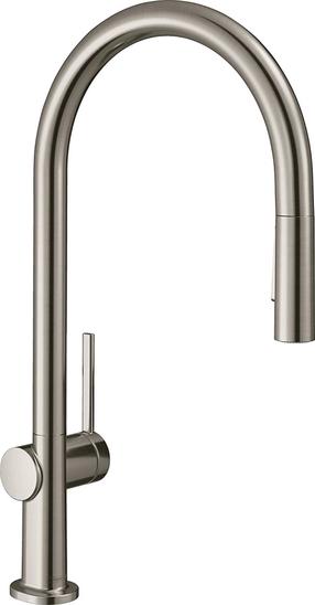 Köögisegisti Hansgrohe Talis M54 ComfortZone 210, roostevaba teras v.