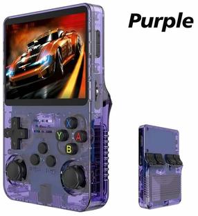 Spēļu konsole R36S retro, USB Type C, 64 GB