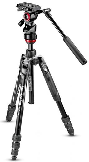 Statīvs Manfrotto Befree Live Aluminium, alumīnijs