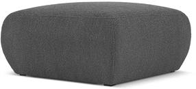 Pufas Micadoni Home Molino Boucle, tamsiai pilka sp., 75 cm x 75 cm x 36 cm