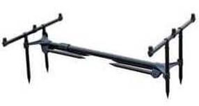 Meškerių stovas Konger Rod Pod Perfect, 75 - 135 cm, 1600 g, juoda sp.