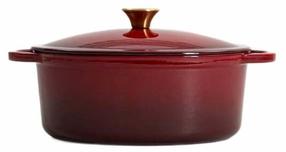 Ketaus puodas Homla Andreas 777653, Ø22 cm, 4.5 l, raudona sp.