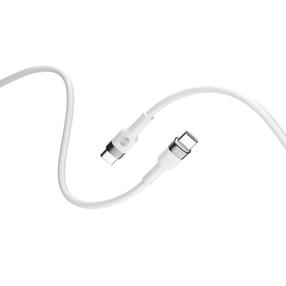Кабель Forever, 2 x USB Type C, 200 см, белый цв., 100 Вт