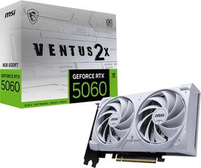 Vaizdo plokštė MSI GeForce RTX 5060 Ventus 2X OC, 8 GB, GDDR7