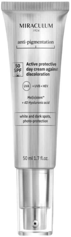 Krēms iedeguma kopšanai sejai Miraculum Anti-Pigmentation SPF50, 50 ml