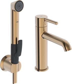 Bidė dušelio komplektas Oras Optima Style 2606FH-81, bronzos sp.