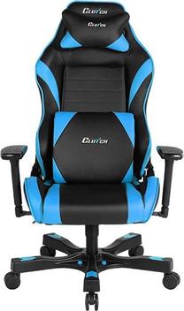 Spēļu krēsls Clutch Chairz Gear Alpha GRA66BBL, 45 x 37 x 44 - 57 cm, zila krās./melna krās.