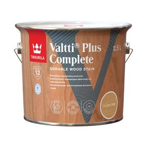 Koksnes impregnants Tikkurila Valtti Plus Complete, gaiši brūna krās./itālijas priedes krās., 2.5 l