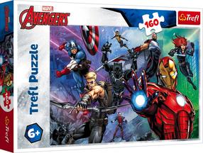 Dėlionė Trefl Marvel Always Ready Heroes Avengers, 27.5 cm x 41 cm, 160 vnt., įvairių spalvų