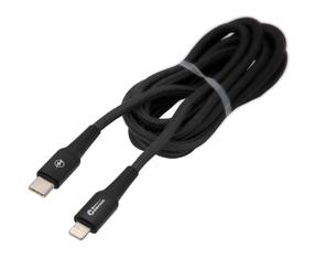 Kaabel Compass Speed, USB Type C/Lightning, 150 cm, must v., 20 W