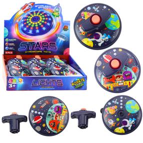 Волчки Lean Toys Stars, (цвет/дизайн выбирается случайным образом)