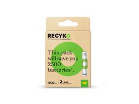 Įkraunamas elementas GP, AAA, 950 mAh, 2 vnt.