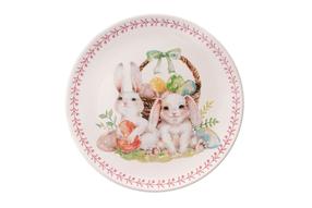 Lėkščių rinkinys serviravimo Hermia Serene, 25.5 cm x 25.5 cm x 2.5 cm, įvairių spalvų
