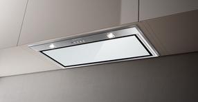 Įmontuojamas gartraukis Faber Inca Lux EG8 X/WH A52, balta sp./nerūdijančiojo plieno sp.