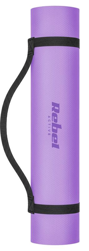 Treeningmatt Rebel Active 3158, violetne v., 183 cm x 61 cm x 1 cm