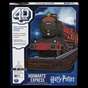 4D пазл Spin Master Hogwarts Express 6069814, 74.7 см x 16.5 см, 181 шт., многоцветный