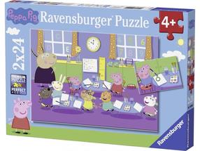 Dėlionė 2in1 Ravensburger Peppa Pig, 48 vnt.