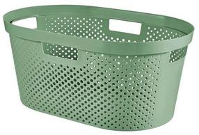 Veļas grozs Curver, 40 l, zaļa krās., 27 cm x 59 cm x 39 cm