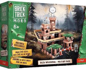 Konstruktors Trefl Brick Trick Moro Military Base, 340 gab., daudzkrāsaina