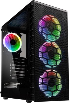 Arvuti korpus Kolink Lite Mesh, must v.