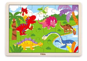 Пазл VIGA Dinosaur, 24 шт.