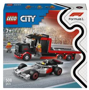 Konstruktorius LEGO® City F1® parodomasis sunkvežimis su „Audi“ F1® bolidu 60493, 508 vnt.