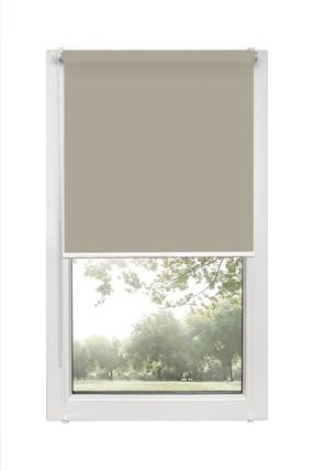 Ruloo Mini, pruunikas hall v./hõbedane v. välisilme, 65 cm x 150 cm