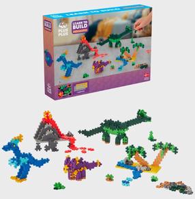 Konstruktors Dante Plus-Plus Learn to Build Dinosaurs 014-3918, 500 gab.