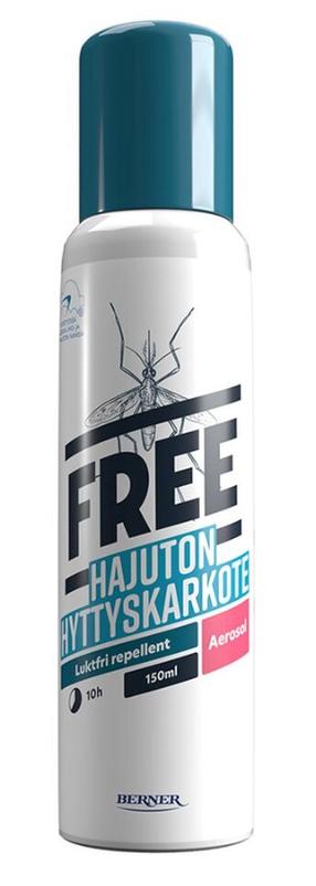 Спрей от летающих и ползающих насекомых Free Aerosol, 150 мл
