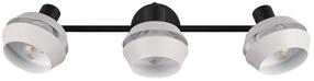 Lampa griesti Reality Isla, E14, 3 x 10 W, balta krās./pelēka krās. / melna krās.