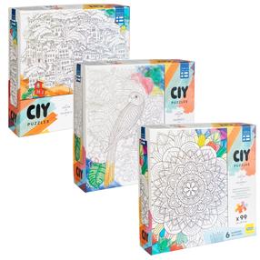 Dėlionė CIY 40870672, 29.7 cm x 42 cm, 99 vnt., (spalva/dizainas parenkami atsitiktine tvarka)