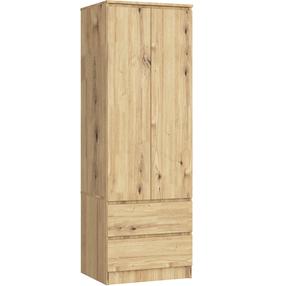 Spinta Akord S60, ąžuolo sp., 51 cm x 60 cm x 180 cm