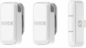 Mikrofona komplekts Røde Wireless Micro Lightning, balta krās.