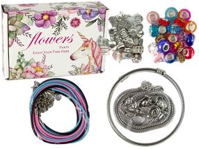 Ehete valmistamise komplekt Flowers 15577, mitmevärviline