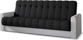 Sofa-lova Garett Sawana 14, Soft 17, balta sp./juoda sp., 85 x 210 cm x 90 cm