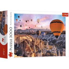 Dėlionė Trefl Cappadocia 33059, 39.6 cm x 26.6 cm, 3000 vnt., įvairių spalvų