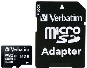 Atminties kortelė Verbatim, 16 GB, 10 Mb/s - 10 Mb/s
