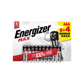Батареи Energizer MAXAAA/LR03, AAA, 1.5 В
