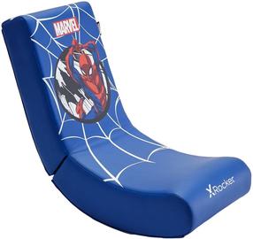 Vaikiška kėdė X Rocker Marvel Spider-Man, 85.5 x 40 x 65.5 cm, mėlyna