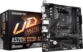Mātesplate Gigabyte A520M DS3H AC