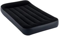 Pripučiamas čiužinys Intex Classic Twin Pillow Rest, juoda sp., 191 cm x 90 cm x 25 cm