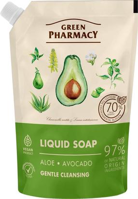 Жидкое мыло Green Pharmacy Aloe & Avocado, 460 мл