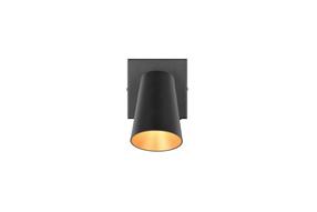 Lampa pārvietojams Trio Sharp 817170132, GU10, 1 x 10 W, zelta krās./melna krās. / melna krās.