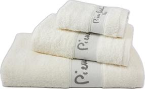  Vonios rankšluosčių rinkinys Pierre Cardin 103 MILK, balta sp., 140 cm x 70 cm, 3 vnt.